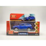 Машина металл HAVAL "haval f7", длина 12 см, дв, багаж, инер, синий, Технопарк 