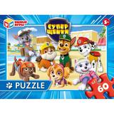 Суперщенки. Пазлы классические в коробке. 60 деталей. 190х141х35 мм. Умные игры 