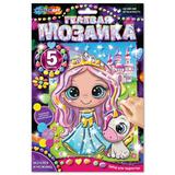 Гелевая мозаика 17*23 см принцесса МУЛЬТИ АРТ 