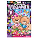 Гелевая мозаика 17*23 см мишки МУЛЬТИ АРТ 