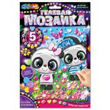 Гелевая мозаика 17*23 см панды МУЛЬТИ АРТ 