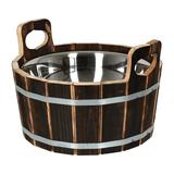 Ушат "шайка" Банные штучки 10 л с нержавеющей вставкой