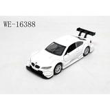 Машинка металлическая MSZ серия 1:43 BMW M3 DTM, цвет белый, инерционный механизм, двери открываются