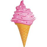 Шар (31""79 см) Фигура, Мороженое, Вафельный рожок, Розовый, 1 шт , 23575