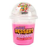 Слайм Dessert Milkshake розовый