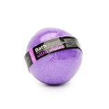 Шар бурлящий Fabrik Cosmetology Ultra Violet для ванны с шиммером 120г