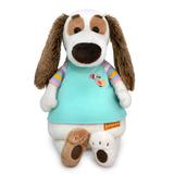 Мягкая игрушка BUDI BASA Собака Бартоломей в футболке с туканом