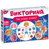 Настольная игра Дрофа-Медиа Викторина Как устроен человек?