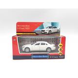 Машина металл MERCEDES-BENZ s-class v223 12 см, двери,багаж,инер,белый, кор. Технопарк