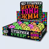 Игрушка-антистресс паук 14*6 см, цвета в асс., дисплей 12шт Супер Жим