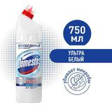 Domestos Средство чистящее для унитаза Ультра Белый, 750мл