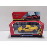 Машина металл lamborghini sian 12см, инерц, двери Технопарк 