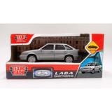 Машина пластик LADA LADA-2114 "SAMARA" без дверей, 11 cm, серебристый кор. Технопарк