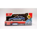 Машина пластик LADA LADA-2114 "samara"без дв, 11 cm, пол сереьристый,кор. Технопарк