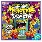 Монстры и гадости. Настольная игра-квадрат. 40 карточек. 250х250х55 мм. Умные игры