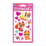 Тату милые котики, 1 лист МУЛЬТИ АРТ