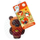 Игрушка пластизоль для ванны СОЮЗМУЛЬТФИЛЬМ Винни Пух, в сетке КАПИТОШКА