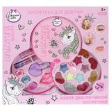 Косметика ДЛЯ ДЕВОЧЕК тени с блестками, помада,лак для ногтей,блеск для губ МИЛАЯ ЛЕДИ