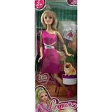 Кукла 29см София, руки и ноги сгиб., кор КАРАПУЗ