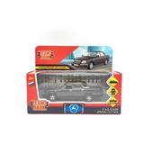 Машина металл ГАЗ -31105 "волга" 12 см, откр дв,багаж,инерц,коричневый,кор. Технопарк 