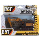 Модель металл ЭКСКАВАТОР лицензия cat 14см, подв. дет (ковш и корпус) - 