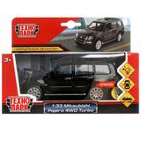 Машина металл свет-звук MITSUBISHI pajero 4wd turbo,14,5 см, двери, инерция Технопарк 