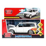 Машина металл свет-звук MITSUBISHI pajero 4wd turbo,14,5 см, двери, инерция Технопарк