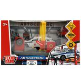 Игрушка пластик свет-звук автосервис 21 см,vestacross-12pol-wh , красн, кор. Технопарк