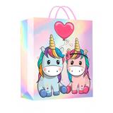 Пакет подарочный голография m, 18*23*10 см ЧУДО ПРАЗДНИК