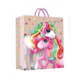 Пакет подарочный крафт ml, 22*31*10 см ЧУДО ПРАЗДНИК