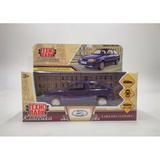 Машина металл ваз-2113 12 см, двери, багаж, инер,темно-синий, кор. Технопарк