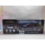 Машина р/у LAND ROVER range rover 24 см, черный, кор Технопарк