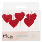 Свечи Полосы, Ассорти, 6 см, 12 шт, 132454