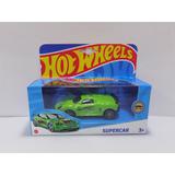 Машина металл Хот Вилс СПОРТКАР 9,5 см, зеленый, инерц., кор. Технопарк