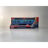 Модель пластик свет-звук ЭЛЕКТРОВАГОН 30 см, двер,4 кноп,инерц,син-голуб,кор Технопарк