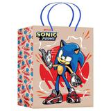 Пакет подарочный крафт Sonic Соник, xl 33,5*45*15 см ЧУДО ПРАЗДНИК