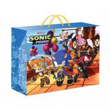 Пакет-коробка Sonic Соник m, 23*20*13 см ЧУДО ПРАЗДНИК