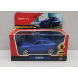 Модель металл BMW X6 10 см, двери, инерция Технопарк