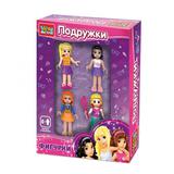 Конструктор фигурки подружки, 4 шт. Город мастеров