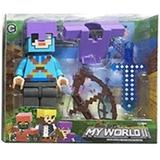 Конструктор фигурка мой мир с аксессуарами Город мастеров