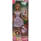 Кукла 29см София, руки и ноги сгиб., кор. КАРАПУЗ