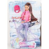 Игровой набор Defa Lucy "Зимний спорт", кукла, 5 предм., коробка