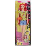 Игровой набор Defa Lucy "Модница", кукла, 2 предм., коробка
