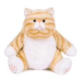 Мягкая игрушка Кот Пухляш Рыжий 25 см
