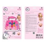 Косметика ДЛЯ ДЕВОЧЕК тени для век с блестками, тени для век, помада МИЛАЯ ЛЕДИ