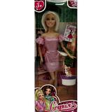 Кукла 29см София, руки и ноги сгиб., кор. КАРАПУЗ