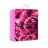 Пакет подарочный МАТОВЫЙ, м, цветы 1 ЧУДО ПРАЗДНИК