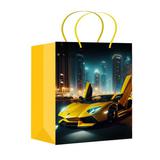 Пакет подарочный МАТОВЫЙ пакет xl, матовый авто ламб ЧУДО ПРАЗДНИК