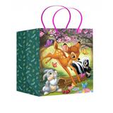 Пакет подарочный МАТОВЫЙ, l, лесные зверята ЧУДО ПРАЗДНИК