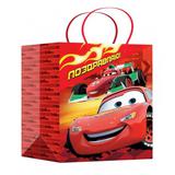 Пакет подарочный МАТОВЫЙ, l, машинки поздравляю ЧУДО ПРАЗДНИК
